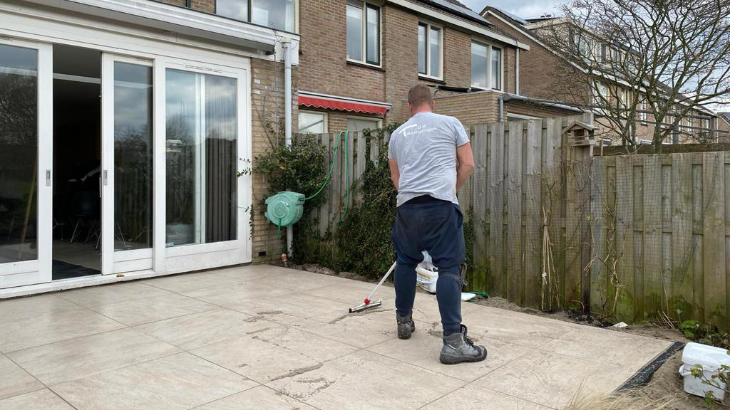 Aan het werk